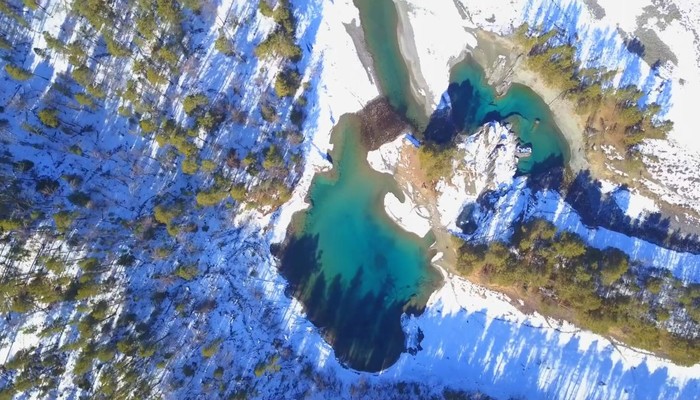 Голубые озера Алтая