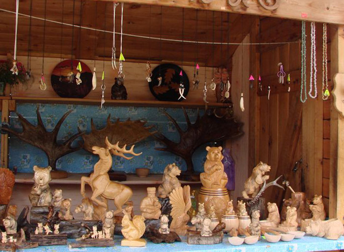 Сувениры из древесины можжевельника