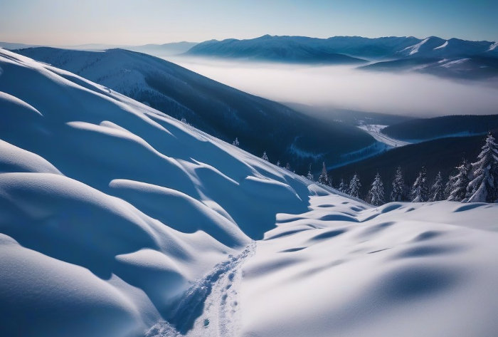 В Белокурихе классическая сибирская зима, но климат мягче и морозы переносятся комфортнее