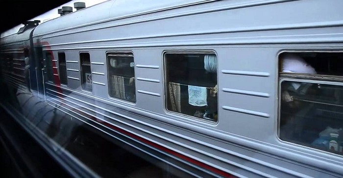 Поезд в Шерегеш из Новосибирска "Зимняя сказка"