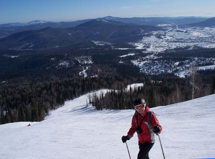 Самой популярной среди бывалых лыжников является трасса «Доллар»